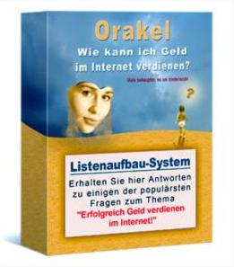 Orakel - Geld im Internet verdienen - Listenaufbau